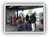 Besammlung am Bahnhof Hochdorf. Endlich gehts los!